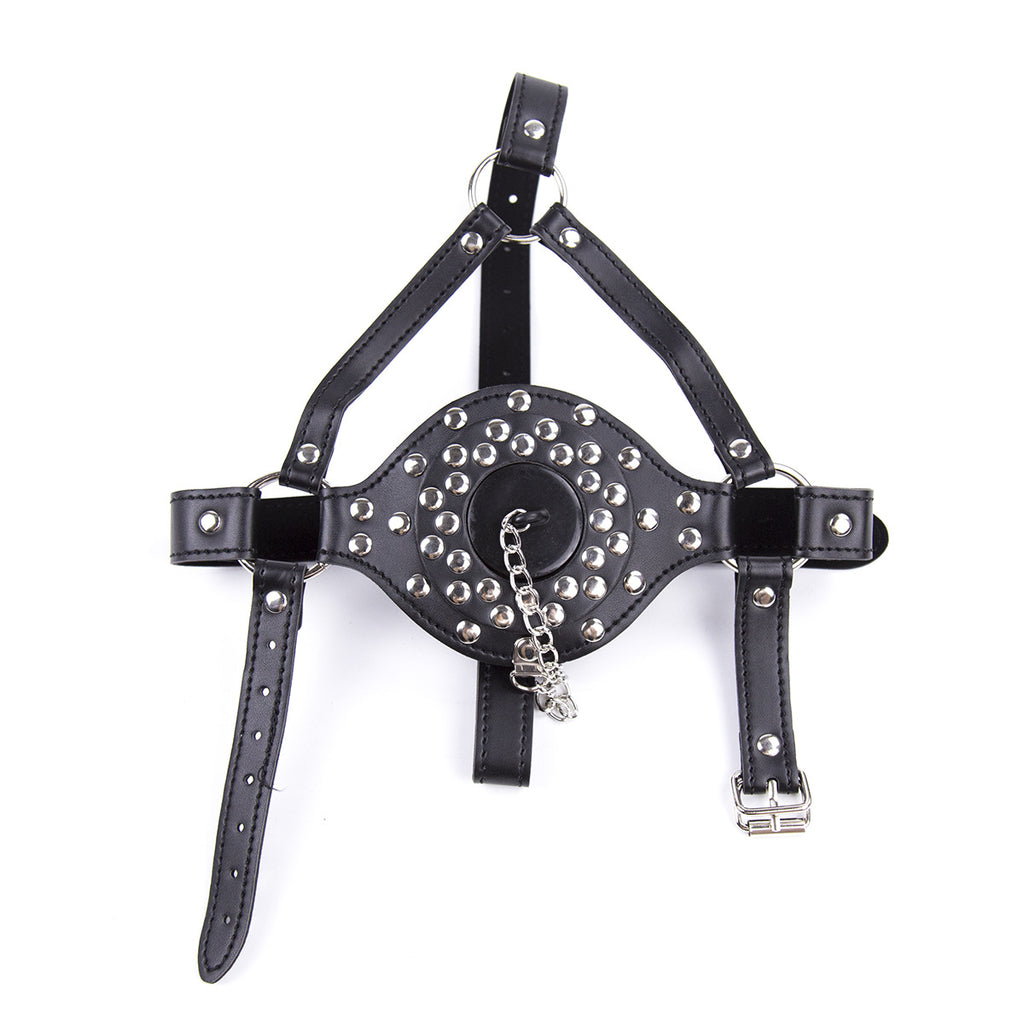 Gag Harness Closable Plug ® DOMINA STORE