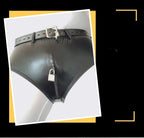 Anal Plug Leather Pants for Self Bondage – Le Château