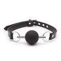 Silicone Ball Gag with Steel Plug