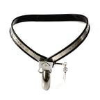Lockable Male Chastity Belt – Steel BDSM Control Gear