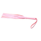 Luxury BDSM Leather Whip – Red & Black Small Toy