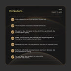Impact Electric Spank® available in black and gold finish