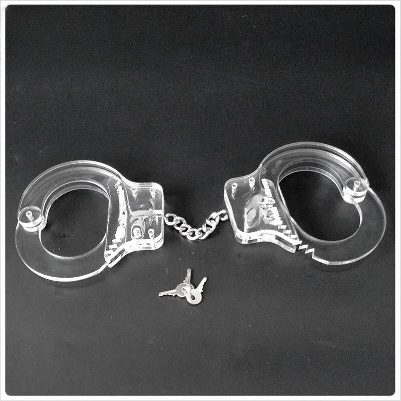 Transparent Handcuffs ® DOMINA STORE