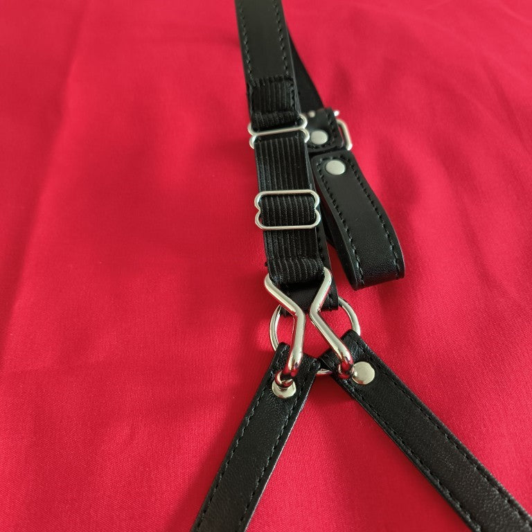 Harness Red Ball Gag ® DOMINA STORE