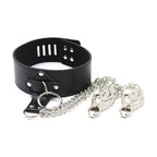 Luxury BDSM Collar | Leather Nipple Clamp for Women