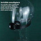 Close-up of the Massive Red Gag® showing the comfortable bite zone