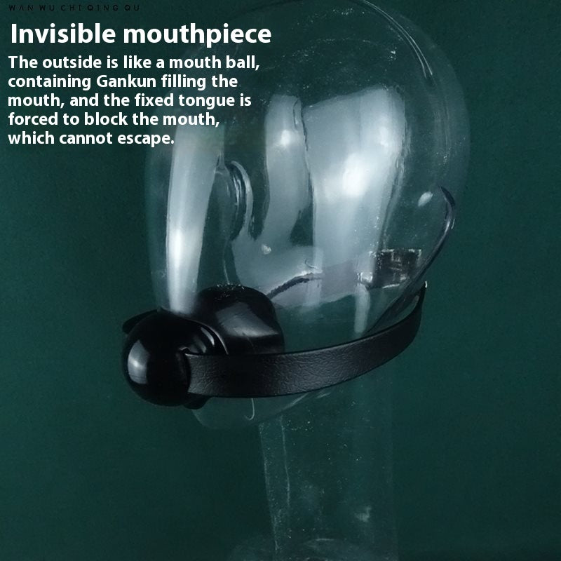 Close-up of the Massive Red Gag® showing the comfortable bite zone