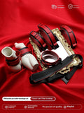 DOMINA STORE BDSM PU leather restraint set