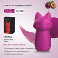 Close-up of the Low Temperature Impact Candle Set® with premium finish