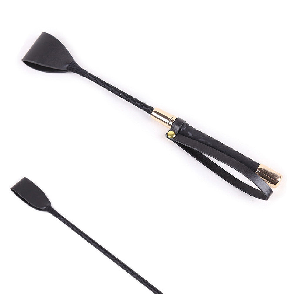 Black Leather ® Impact Whip Bdsm