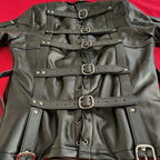 Heavy Leather Straightjacket | Premium Bondage Gear USA