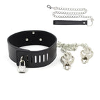 Luxury BDSM Collar | Leather Nipple Clamp for Women