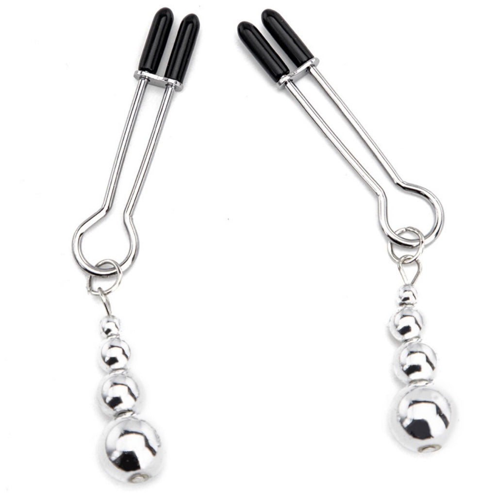 Double Nipple Clips | Bondage Nipple Clamps for BDSM Play