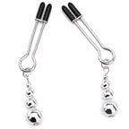 Double Nipple Clips | Bondage Nipple Clamps for BDSM Play