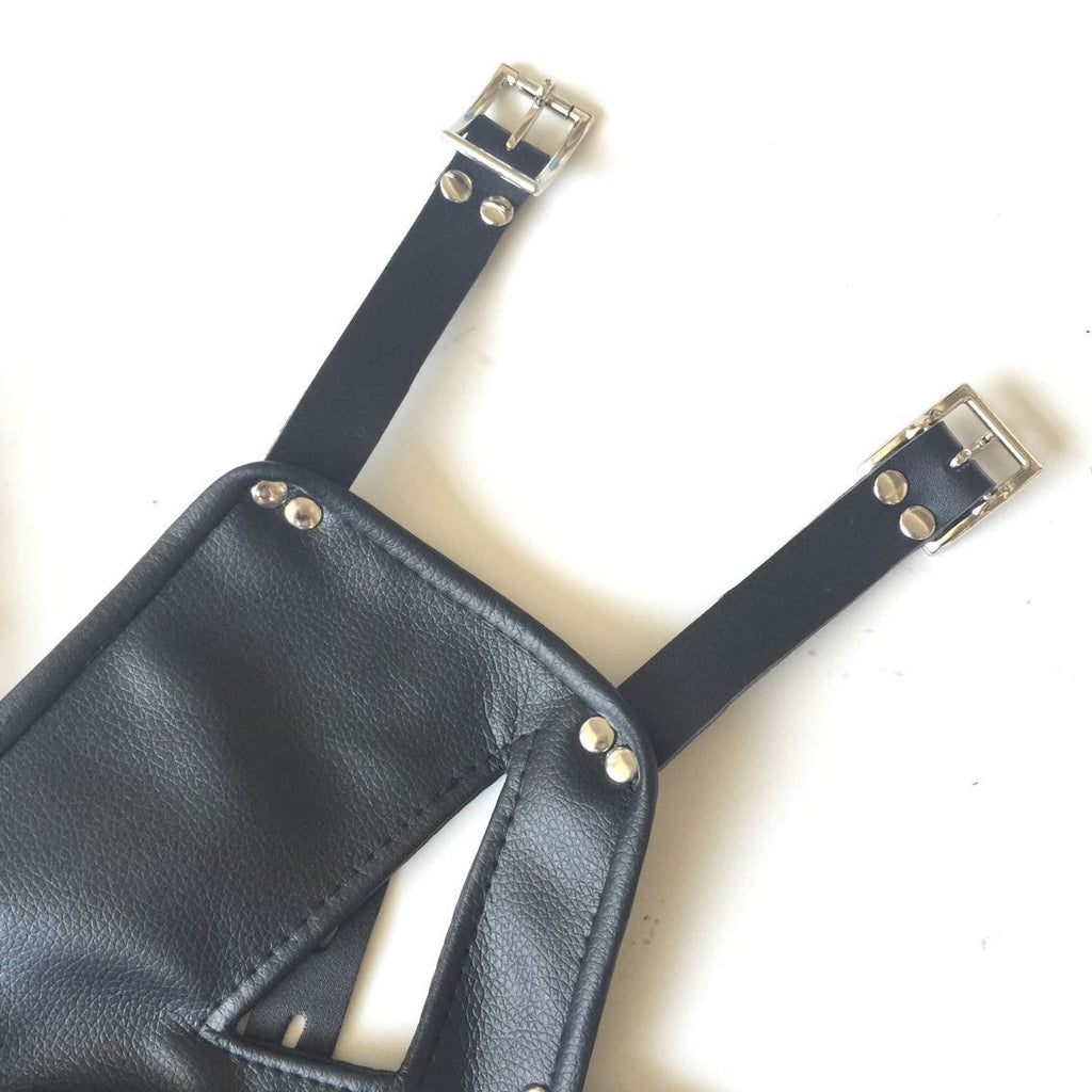 Leather Black Mask for Self Bondage