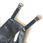 Leather Black Mask for Self Bondage