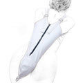 White Bondage Glove Zipper | Armbinder