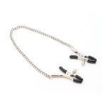 Double Nipple Clips | Bondage Nipple Clamps for BDSM Play