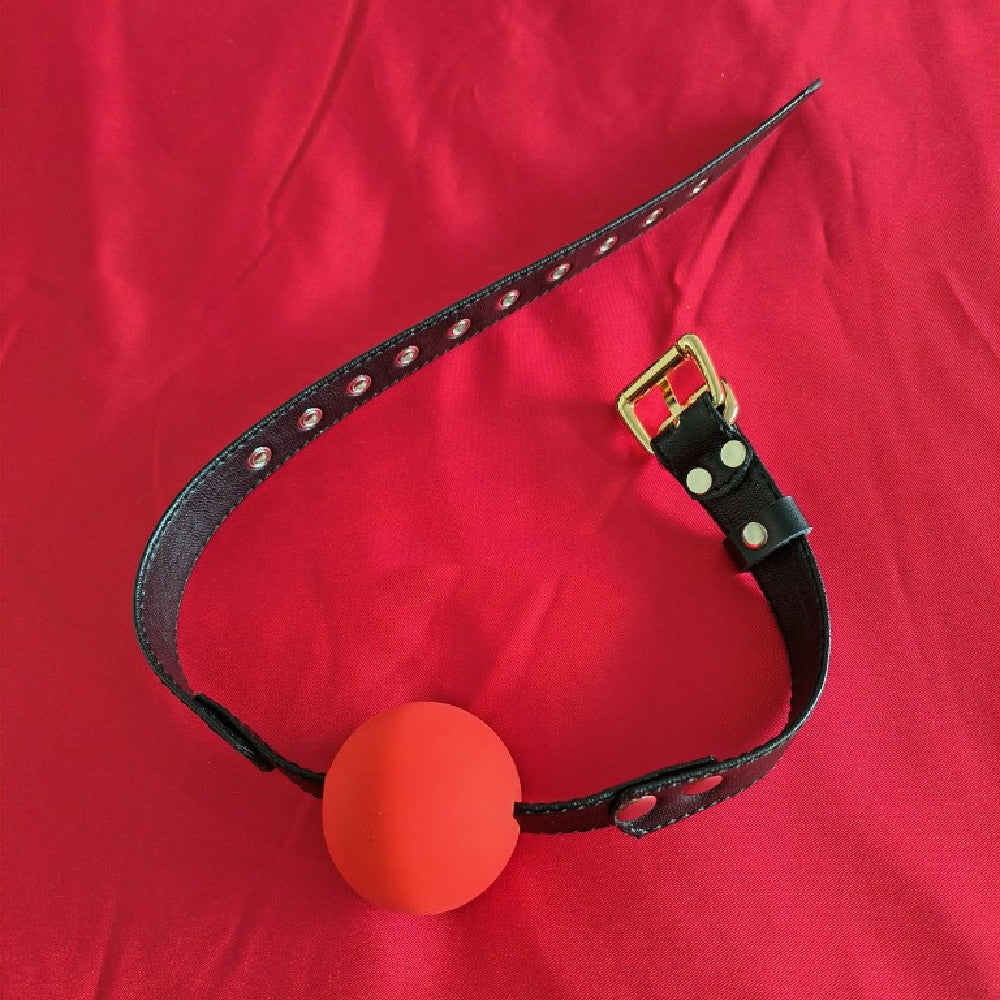 Leather Ball Gag ® DOMINA STORE