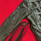 Heavy Leather Straightjacket® with secure full-body restraint design