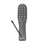 Spiked Leather BDSM Paddle – Self Bondage Spank Tool USA