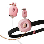 Vibrating Nipple Clamps for Self Bondage 