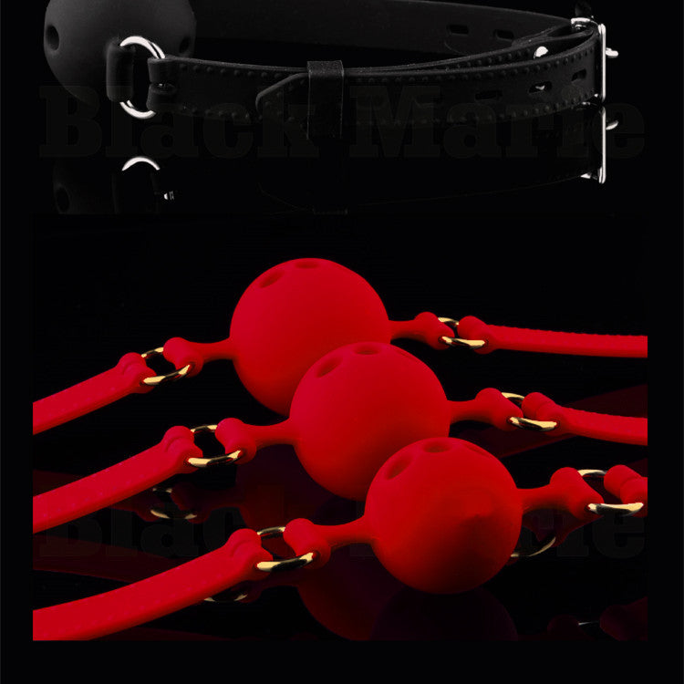 Premium Silicone Red Gag® with protective corner design for comfort