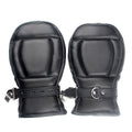 Leather Bondage Gloves | BDSM Restraint for Submissives