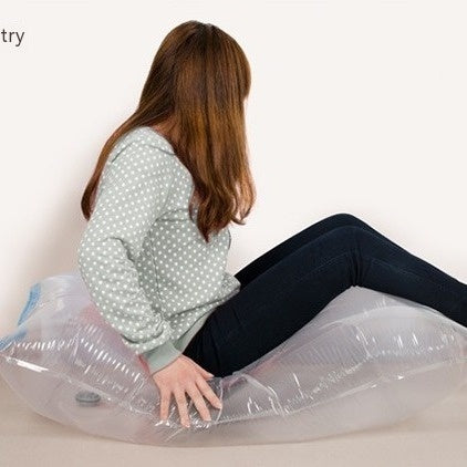 Space-saving transparent vacuum seal storage bag