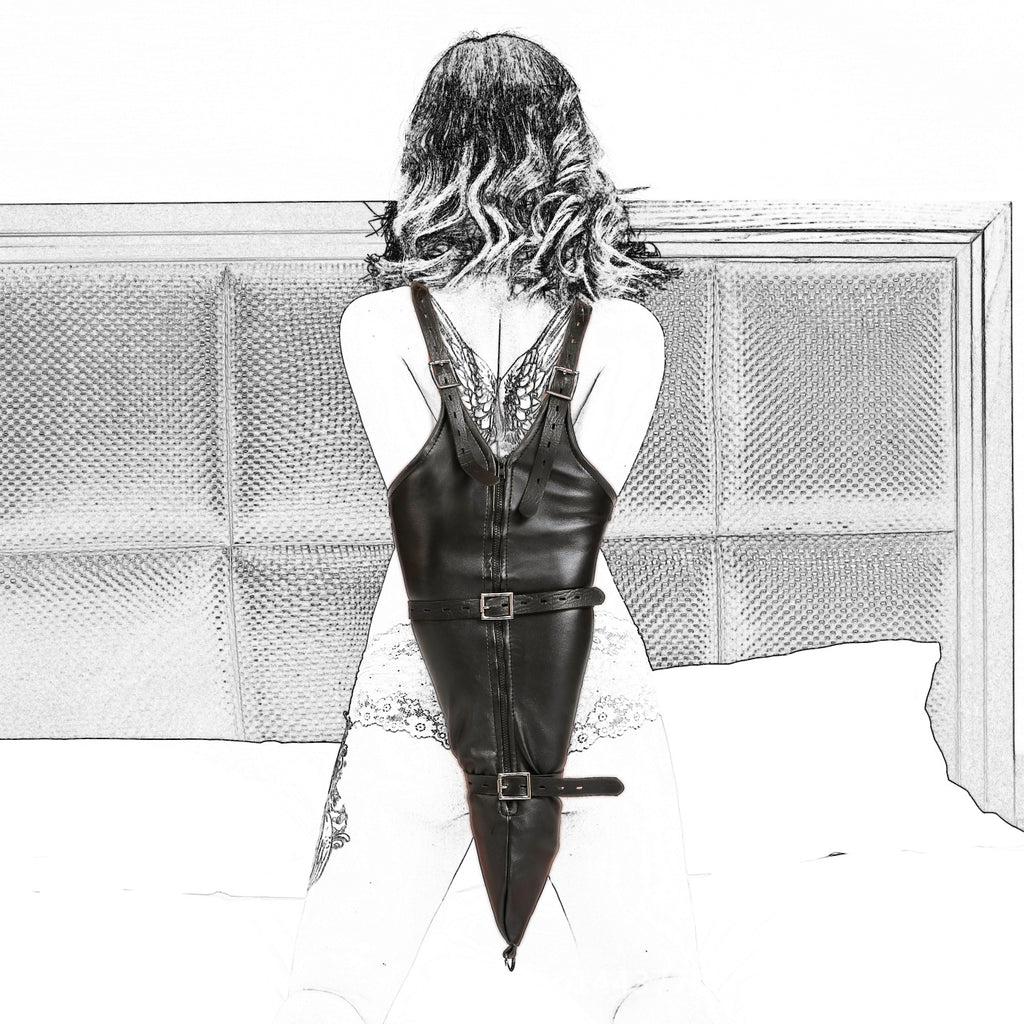 Self Bondage Gear – PU Armbinder for Tight Hand Binding