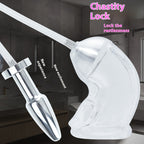 Urinal Butt Plug for Self Bondage