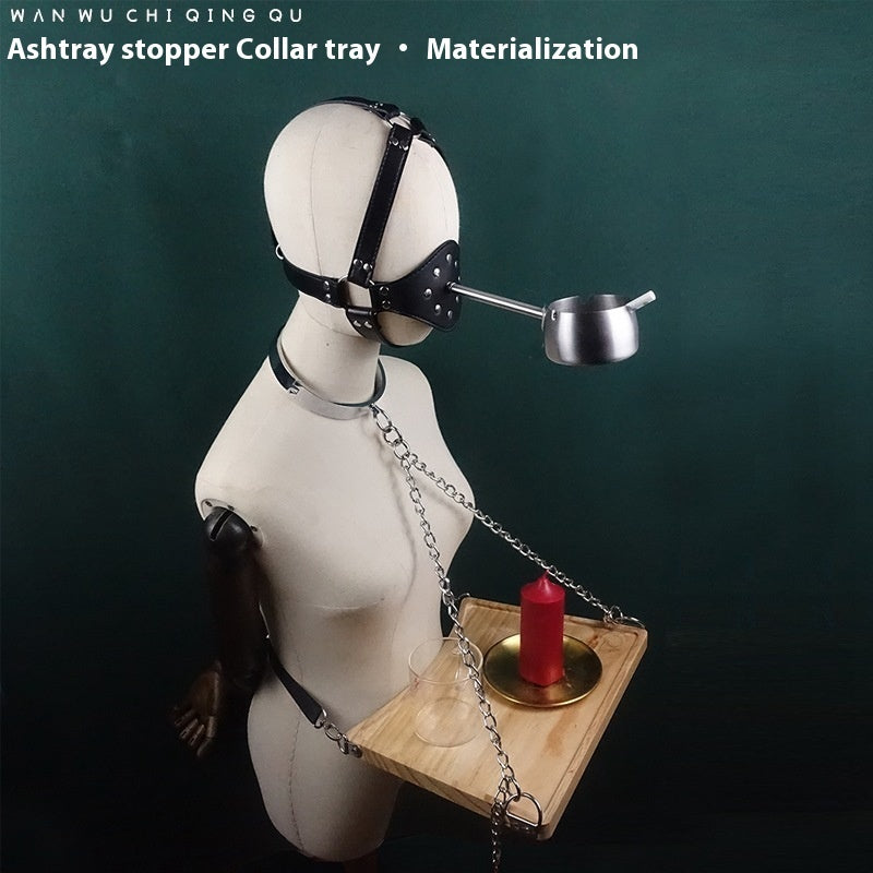 Durable Tray Ashtray Ball Gag® accessory set from DOMINA STORE