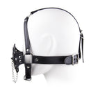 Self Bondage Toy - Gag Harness Plug