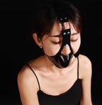 Leather Ball Gag Harness® with durable leather construction and custom fit