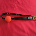 Leather Ball Gag ® DOMINA STORE