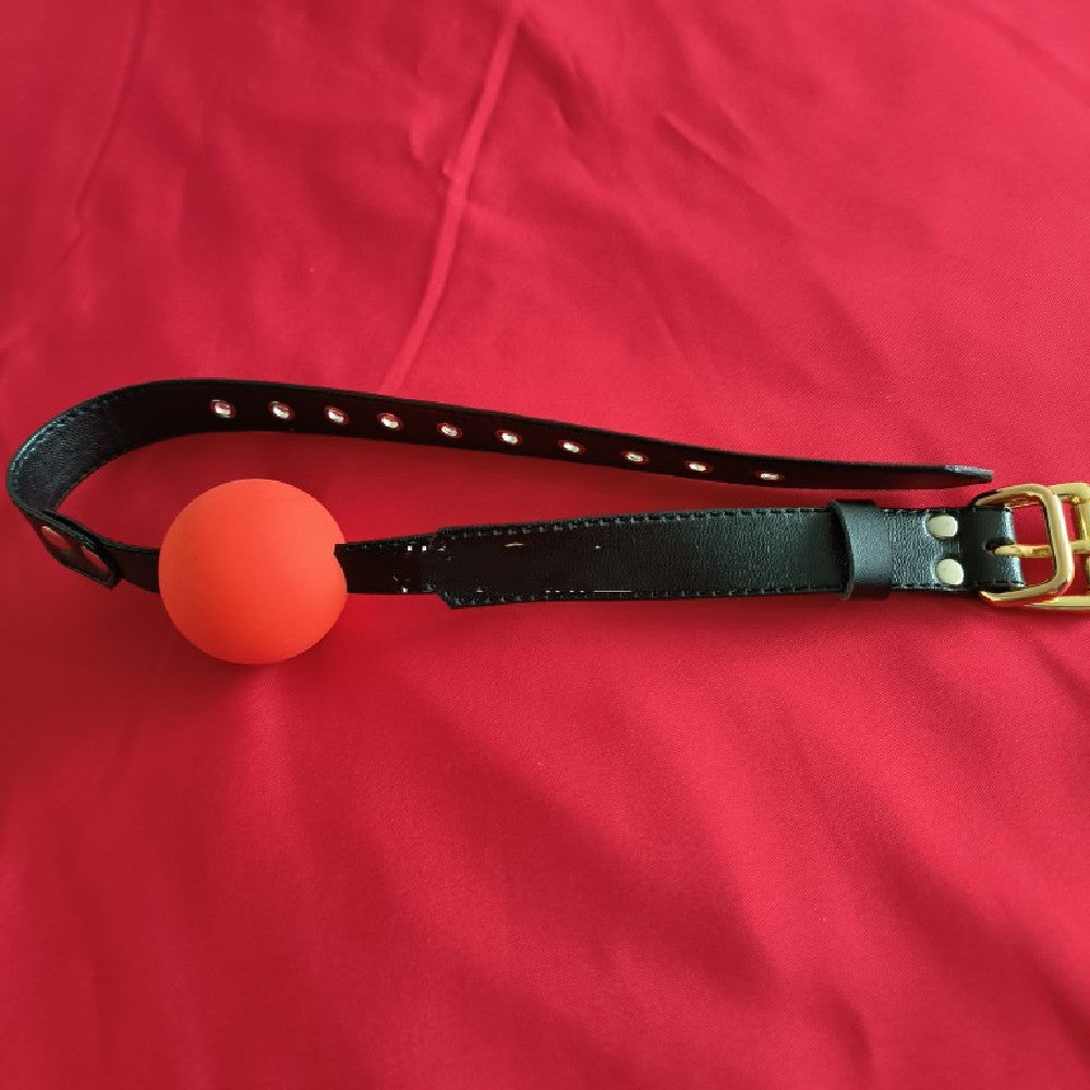Leather Ball Gag ® DOMINA STORE