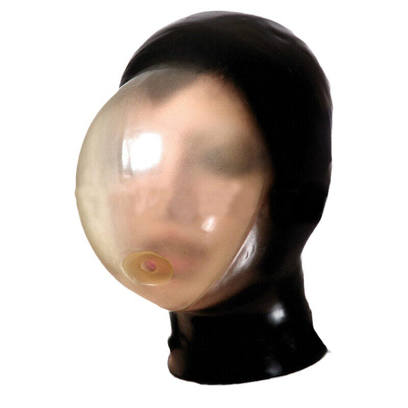Premium latex hood with full head coverage