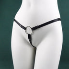 Male Plastic Chastity Lock Harness ® DOMINA STORE