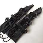 Laced Armbinder Restraint – Back Bondage Leather Gloves