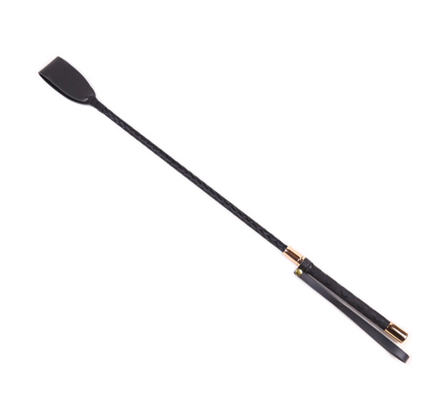 Black Leather ® Impact Whip Bdsm
