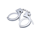 Heavy-Duty Metal Bondage Handcuffs