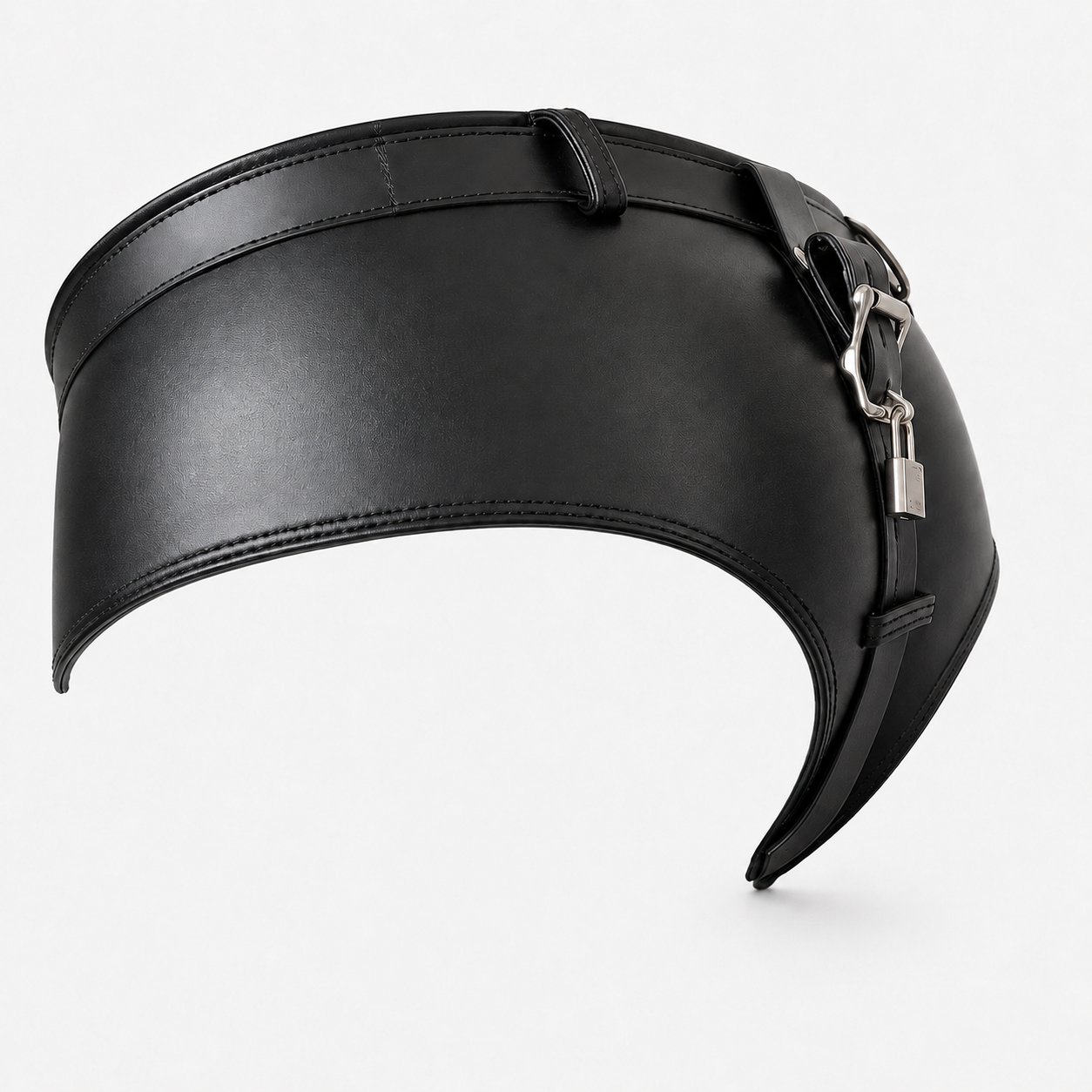 Premium leather chastity pants with durable construction