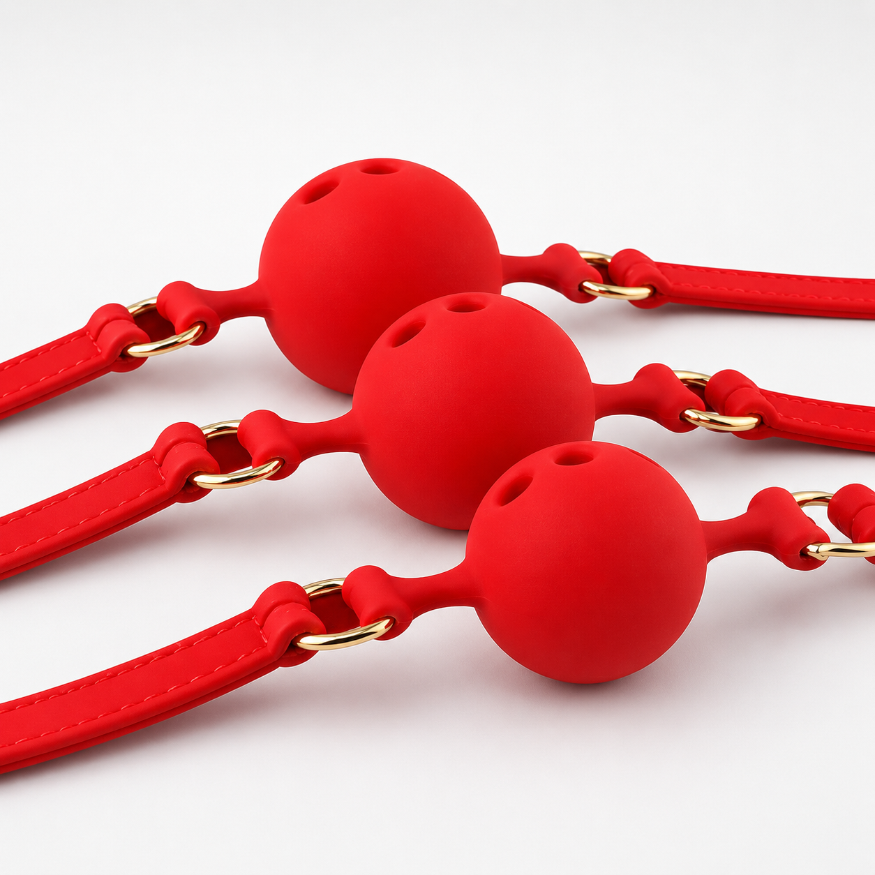 Silicone Red Gag ® DOMINA STORE
