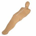 Lycra Zipper Sleeping Bag bodysuit with front zipper