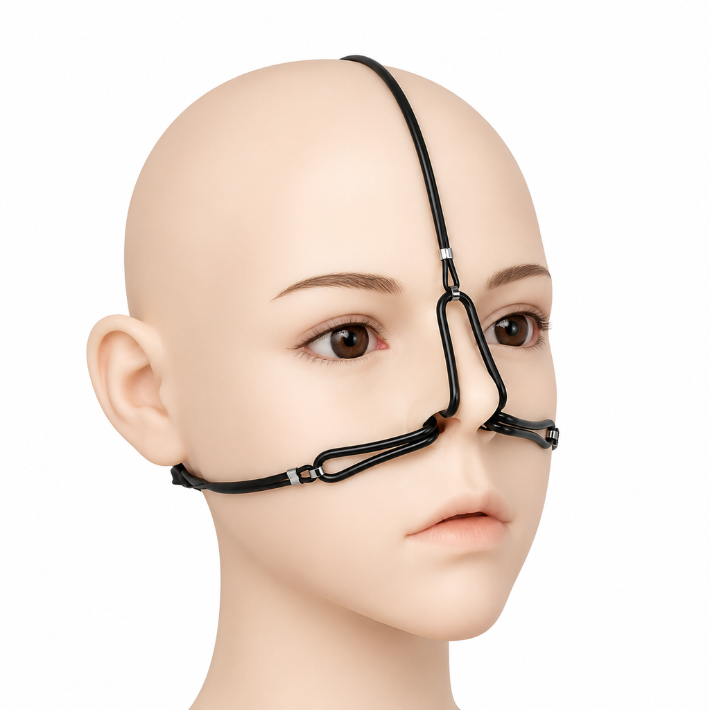 Metal nose hook made with silicone and ABS components