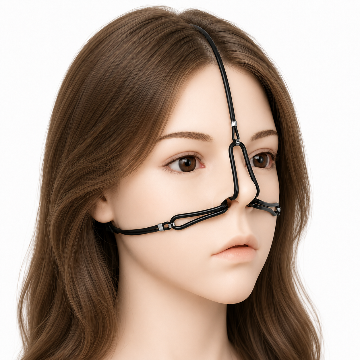 Pig Nose Hook Binding with polished metal finish
