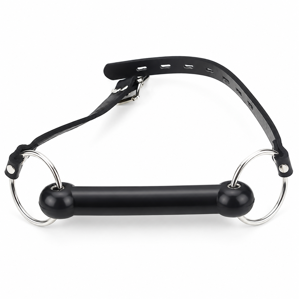 Rubber Mouth Straight Bar Gag ® DOMINA STORE