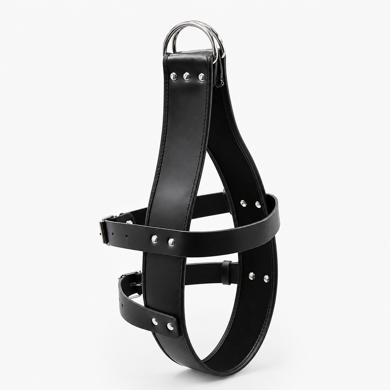 Head suspension harness thick leather ® DOMINA STORE