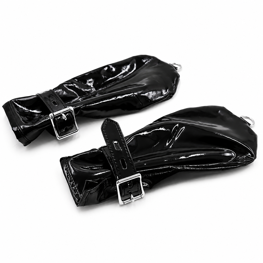 Lacquer Leather Shiny Hand Buckle ® DOMINA STORE