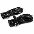 Lacquer Leather Shiny Hand Buckle ® DOMINA STORE